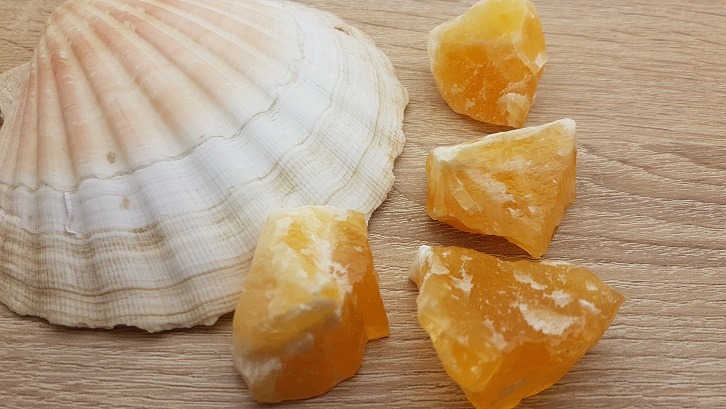 Calcite Orange Brut