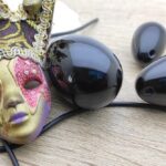 Oeufs Yoni en Obsidienne Noire Oeil Céleste