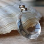 Pendentif Goutte Cristal De Roche Extra
