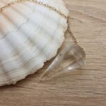 Pendule de radiesthésie cône à facettes en Cristal De Roche